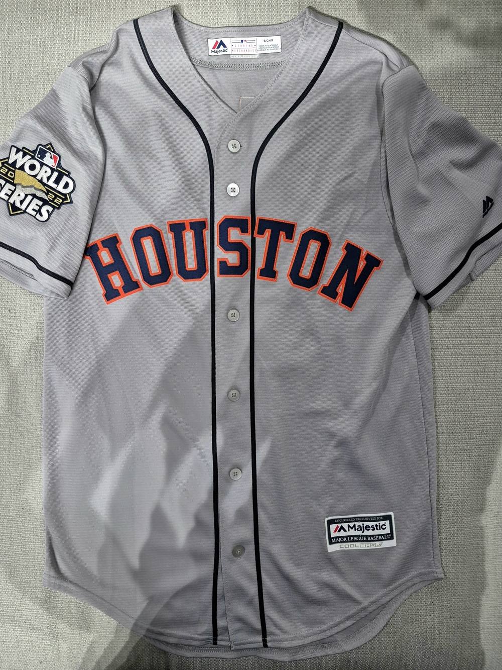 ⚾ Houston Astros Alex Bregman Jersey - Size Small world series 2022